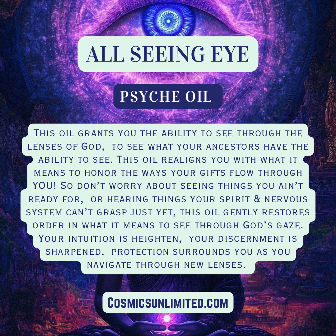 All Seeing Eye: Psyche Oil