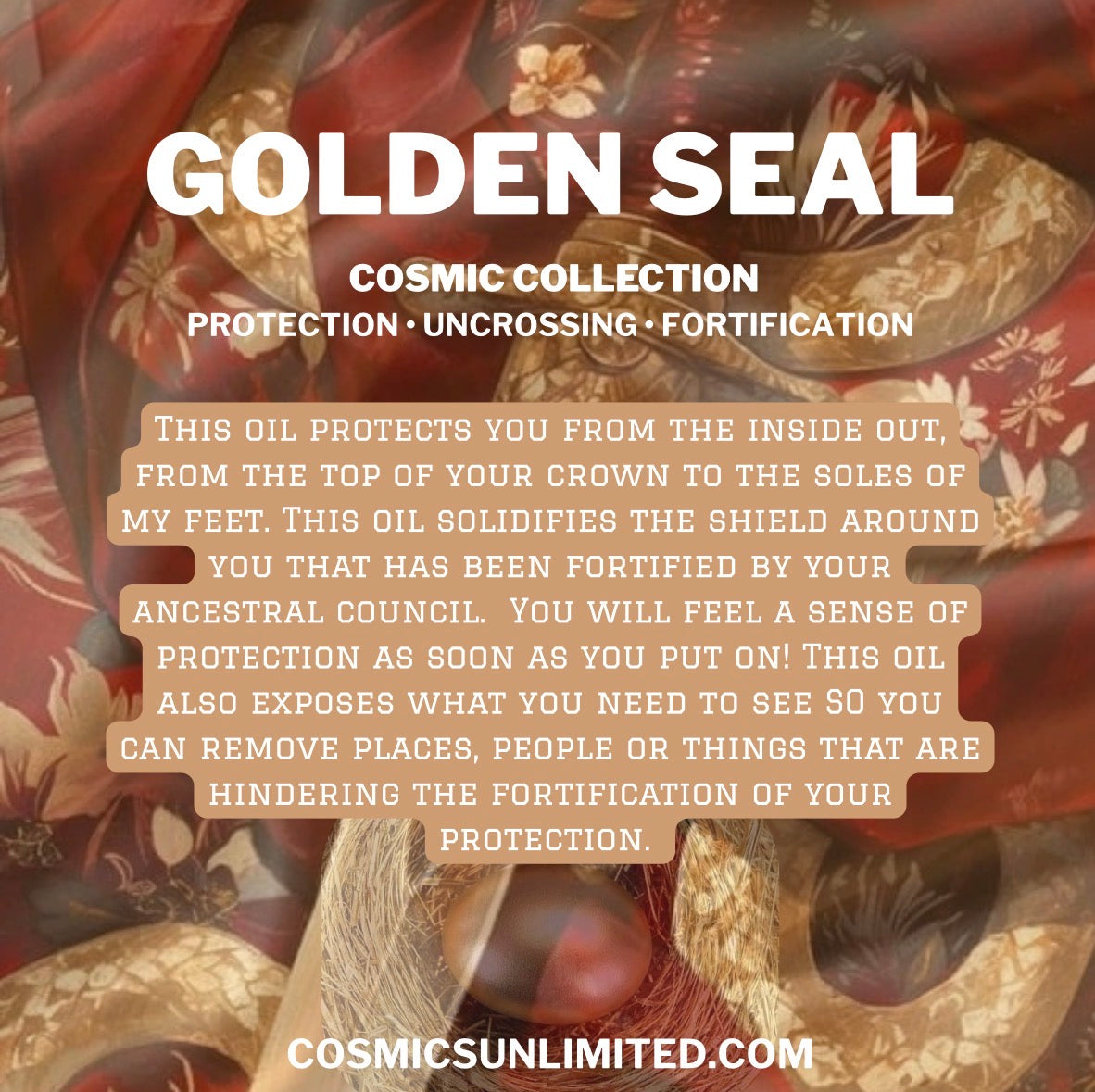 Golden Seal Oil