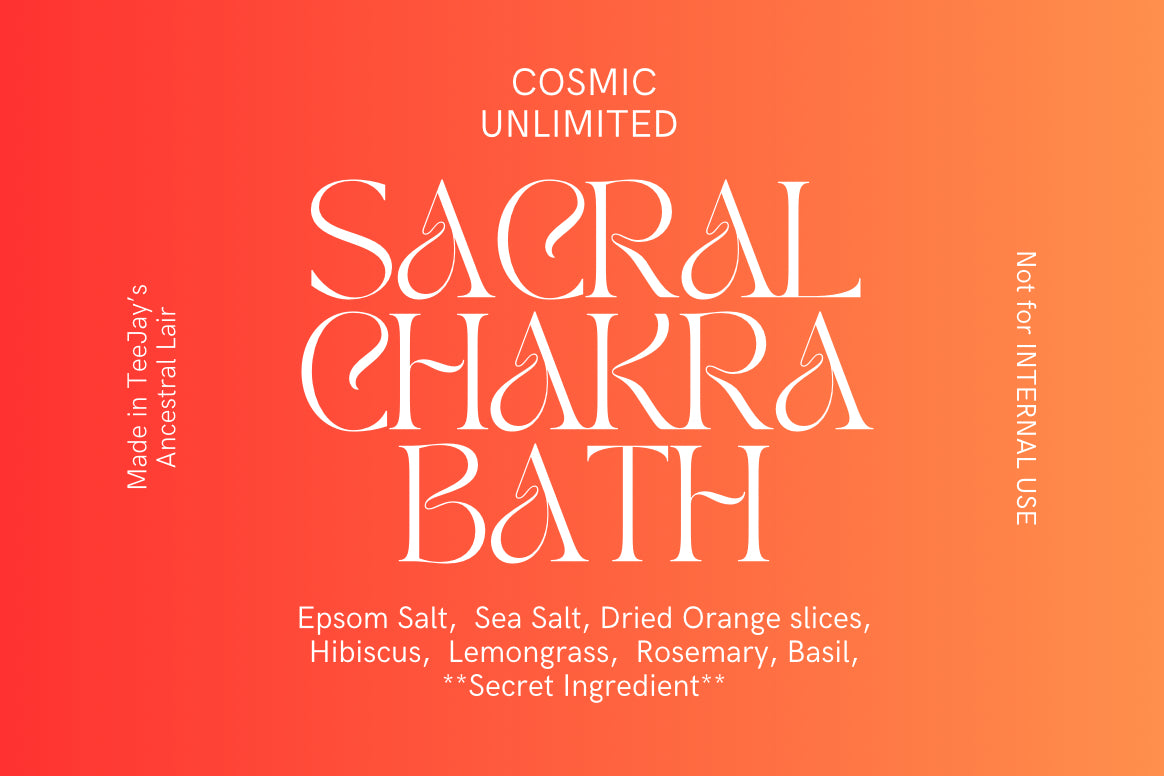 **PRE-ORDER**7 Chakra Baths